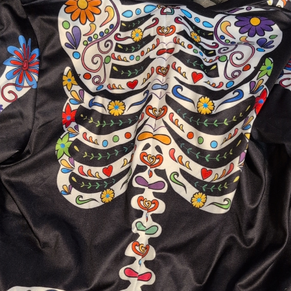Colorful Skeleton Design Kids Shirt